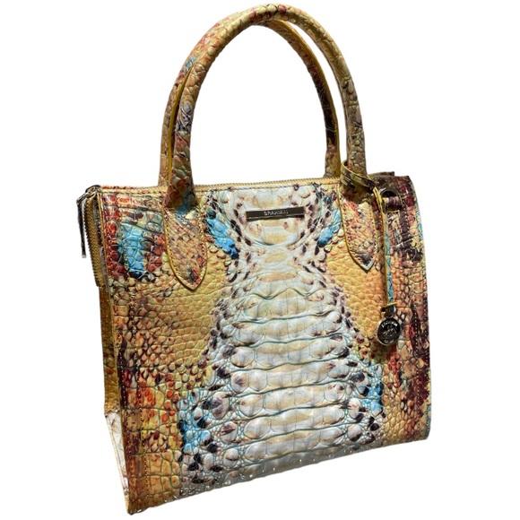 ************SOLD************NWT🐍BRAHMIN 2 PCS SET DESIGNER COLLECTIBLE BAG SET - Picture 2 of 10